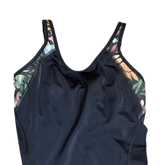 Freya Freestyle Underwire One-piece Swimsuit Jungle Black Size  30I Adjustable - Picture 3 of 13